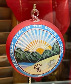 Autographed Bill Hixson designed ornament