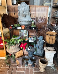Outdoor garden statuary