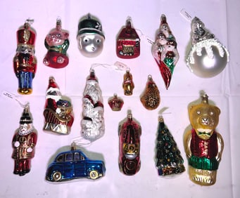 Bulk lot of Christmas tree ornaments