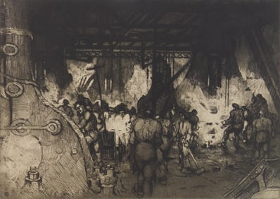 20th c. German etching