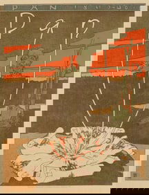 Joseph Sattler (German, 1867-1931) lithographic poster