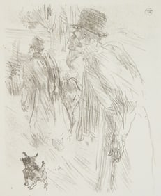 Henri de Toulouse-Lautrec (French, 1864-1901) lithograph
