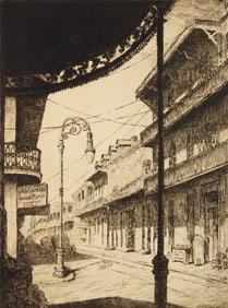 Alice Standish Buell (American, 1892-1964) etching