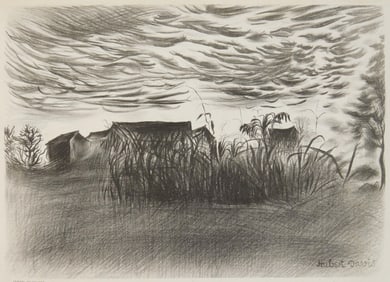 Hubert Davis (American, 1902-1981) lithograph