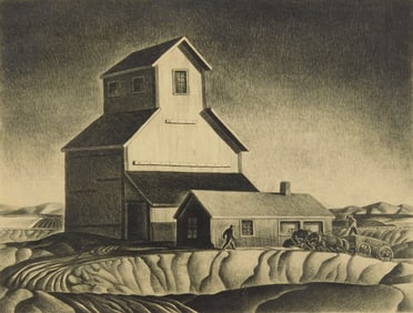 Dale Nichols (American, 1904-1995) lithograph