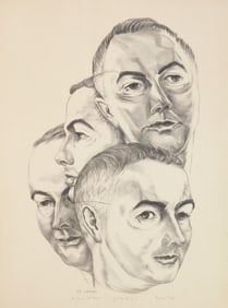 Prentiss Taylor (American, 1907-1991) lithograph