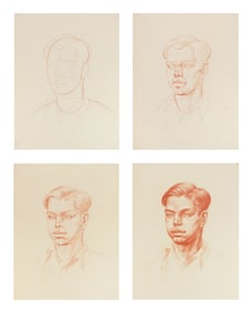 John Teyral (American, 1912-1999) drawings