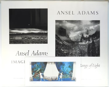 After Ansel Adams (American, 1902-1984) 2 posters