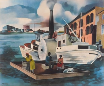 Peter Blume (American, 1906-1992) print