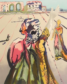 Salvador Dali (Spanish, 1904-1971) lithograph