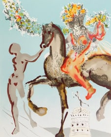 Salvador Dali (Spanish, 1904-1989) lithograph