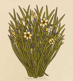 Jacques Hnizdovsky (American, 1915-1985) woodcut