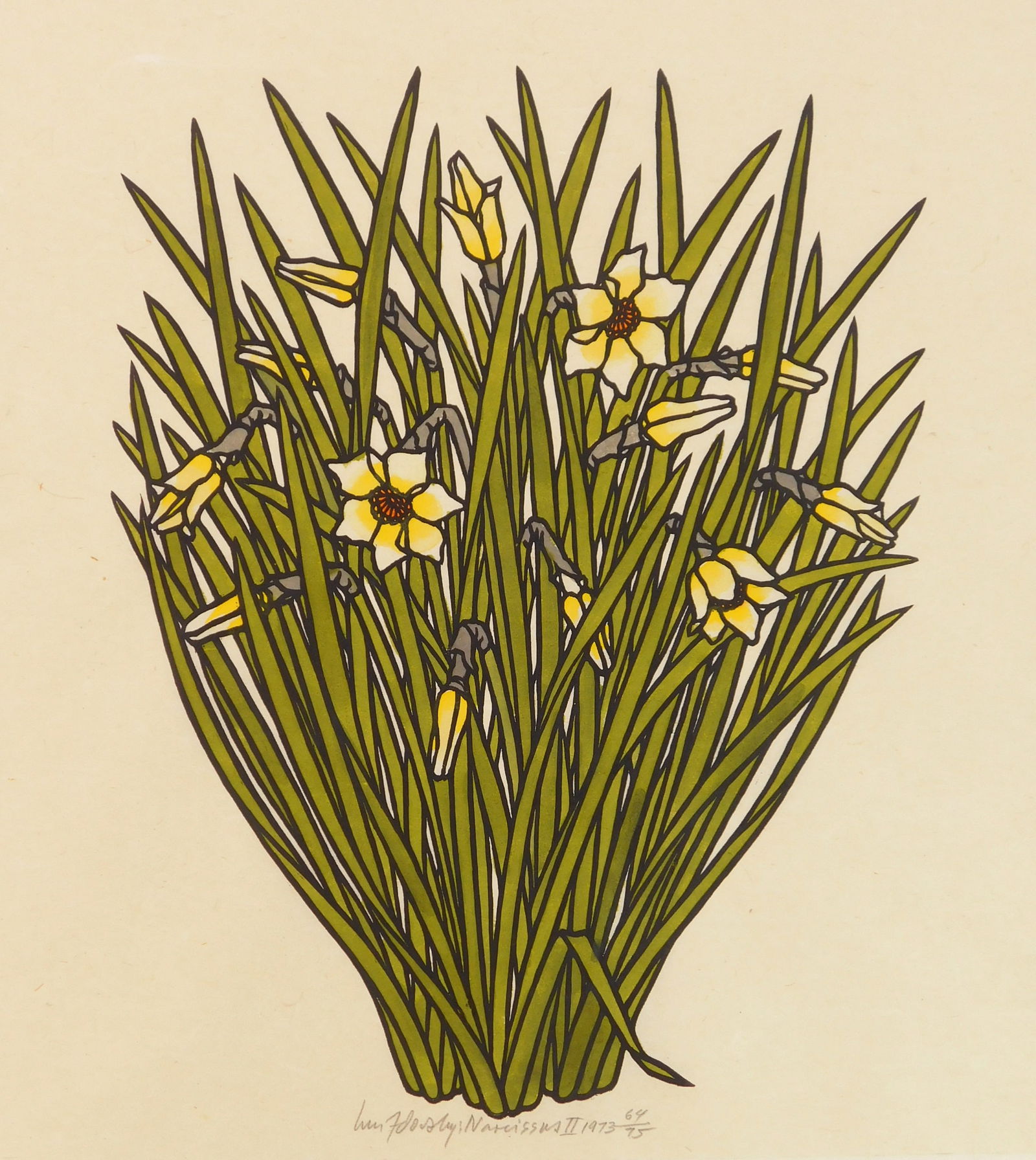 Jacques Hnizdovsky (American, 1915-1985) woodcut (1 of 4)