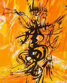 Seong Moy (Chinese/ American, 1921-2013) silkscreen