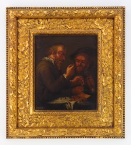 19th c. European School oil