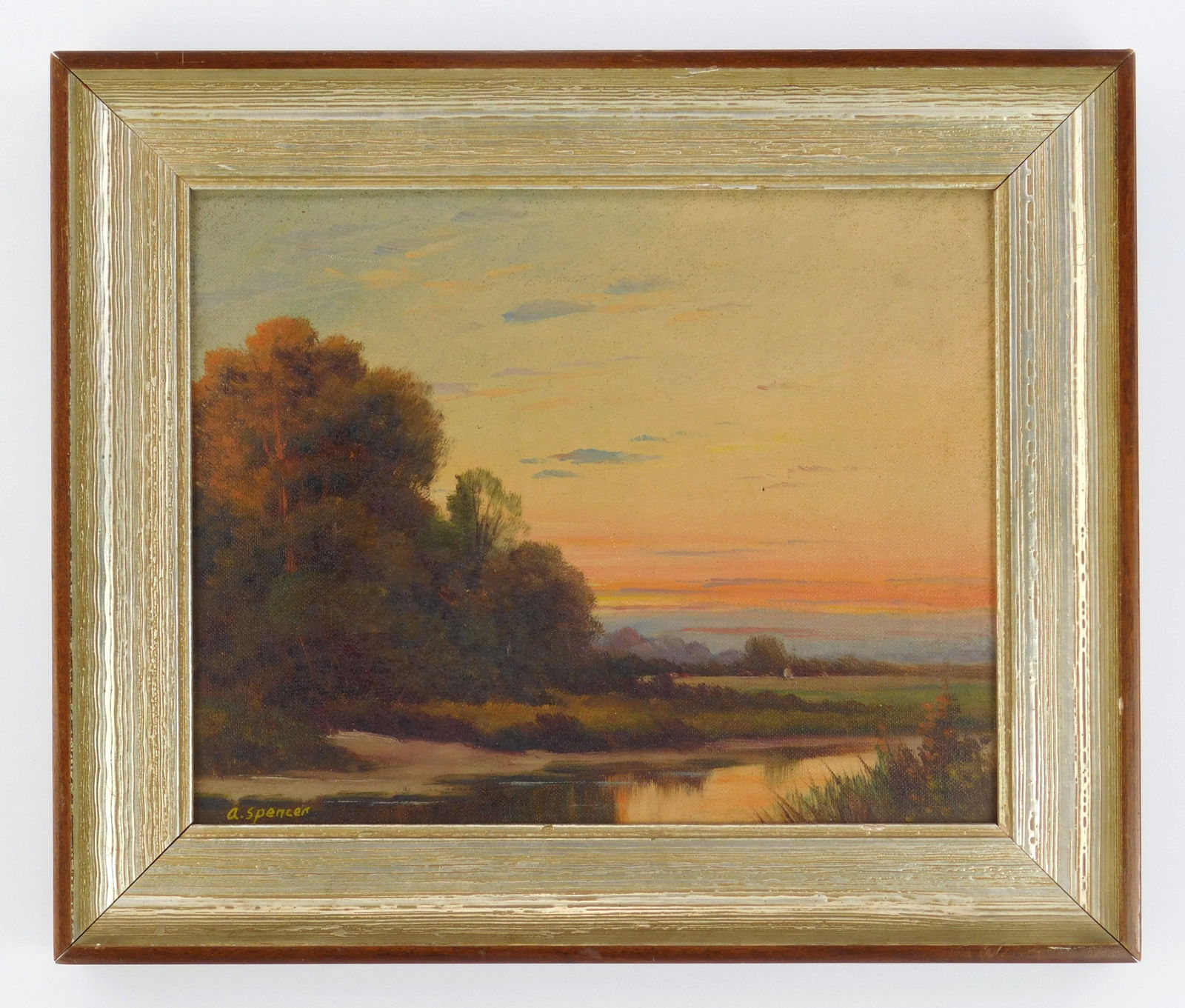 Augustus Spencer (British. 1860-1924) oil (1 of 5)