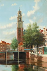 Jacobus Lambertus Dispo, Sr. (Dutch, 1890-1964) oil