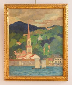 Gladys Ames Brannigan (American, 1882 - 1944) oil
