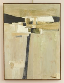 20th c. American School oil