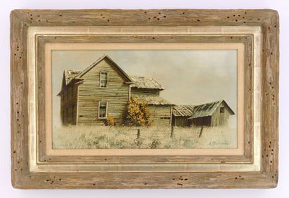 Albert Schroder (American, 1929-2003) oil