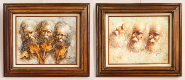 2 20th c. American School oils