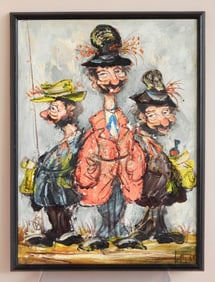Lorian (1955- ) oil