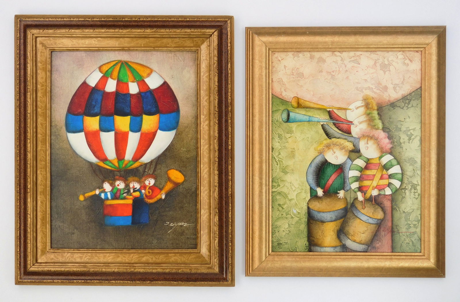 2 Joyce Roybal (Italian, 1955- ) oils (1 of 7)