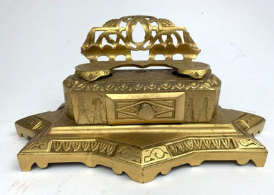 Bradley & Hubbard double inkwell