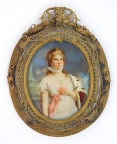 19/20th c. miniature painting