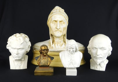 Lot of bust portraits