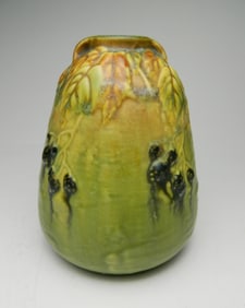 Rosevville pottery vase