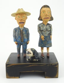 Wesley Anderegg (American, b. 1958) ceramic sculpture