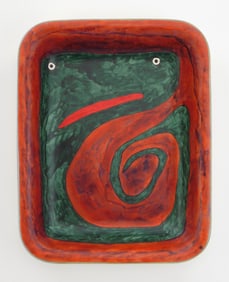 Marvin Jones (American, 1940-2005) ceramic tray