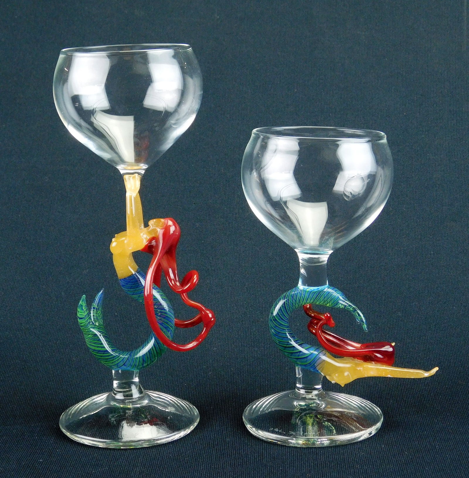 Milon Townsend (American, 20th c.) goblets (1 of 8)
