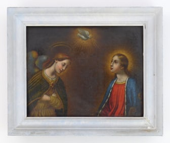 Attrib. to Carlo Dolci (Italian, 1616-1686) oil