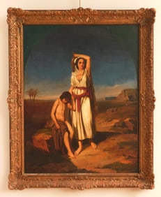 19th c. European School oil