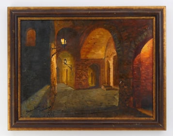 Salvatore Federico (Italian, 20th c.) oil
