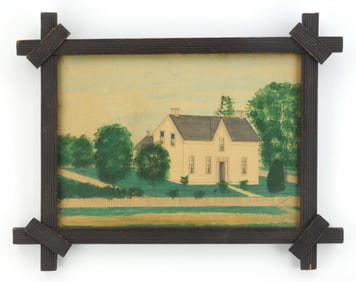 19th/ 20th c. American School drawing