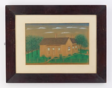 19th/ 20th c. American School drawing