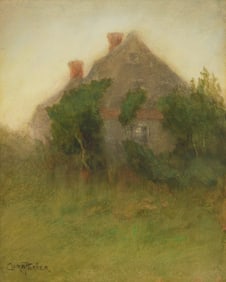 Cora Parker (American, 1859 - 1944) watercolor