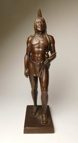 Cyrus Dallin (American 1861-1944) bronze