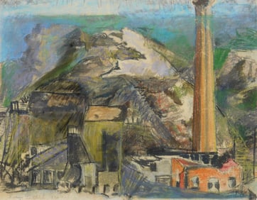 Harry Gottlieb (American, 1895-1992) pastel