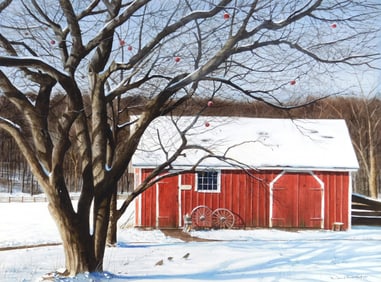 Mildred S. Kratz (American, 20th c.) watercolor