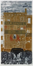 Antonio Frasconi (Uruguayan/American, 1919-2013) woodcut