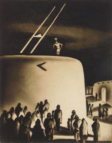 Gene Kloss (American, 1903-1996) drypoint
