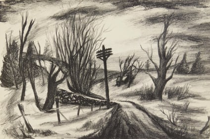 Bea Mandelman (American, 1912-1998) lithograph