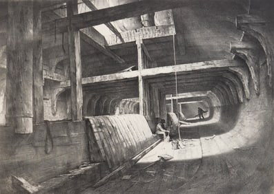 John A. Noble (American, 1913-1983) lithograph