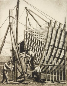 Kevin B. O'Callahan (American, 1902-1977) etching