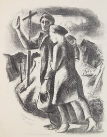 Boardman Robinson (American, 1876-1952) lithograph