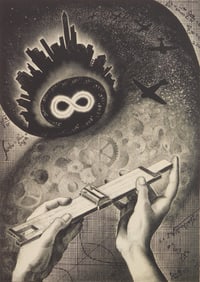 Mary Schuster (American, 20th c.) lithograph